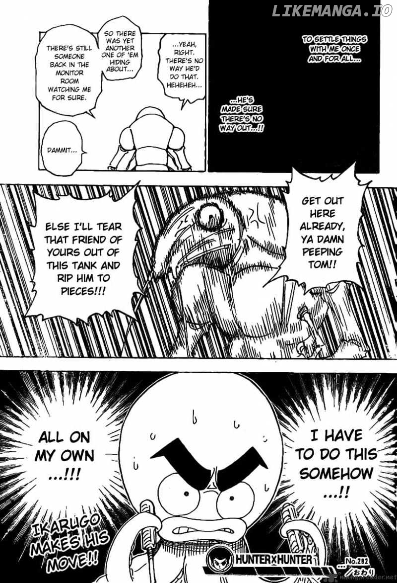 Hunter x Hunter, Chapter 282 image 19